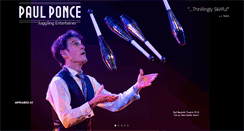 Desktop Screenshot of paulponce.com